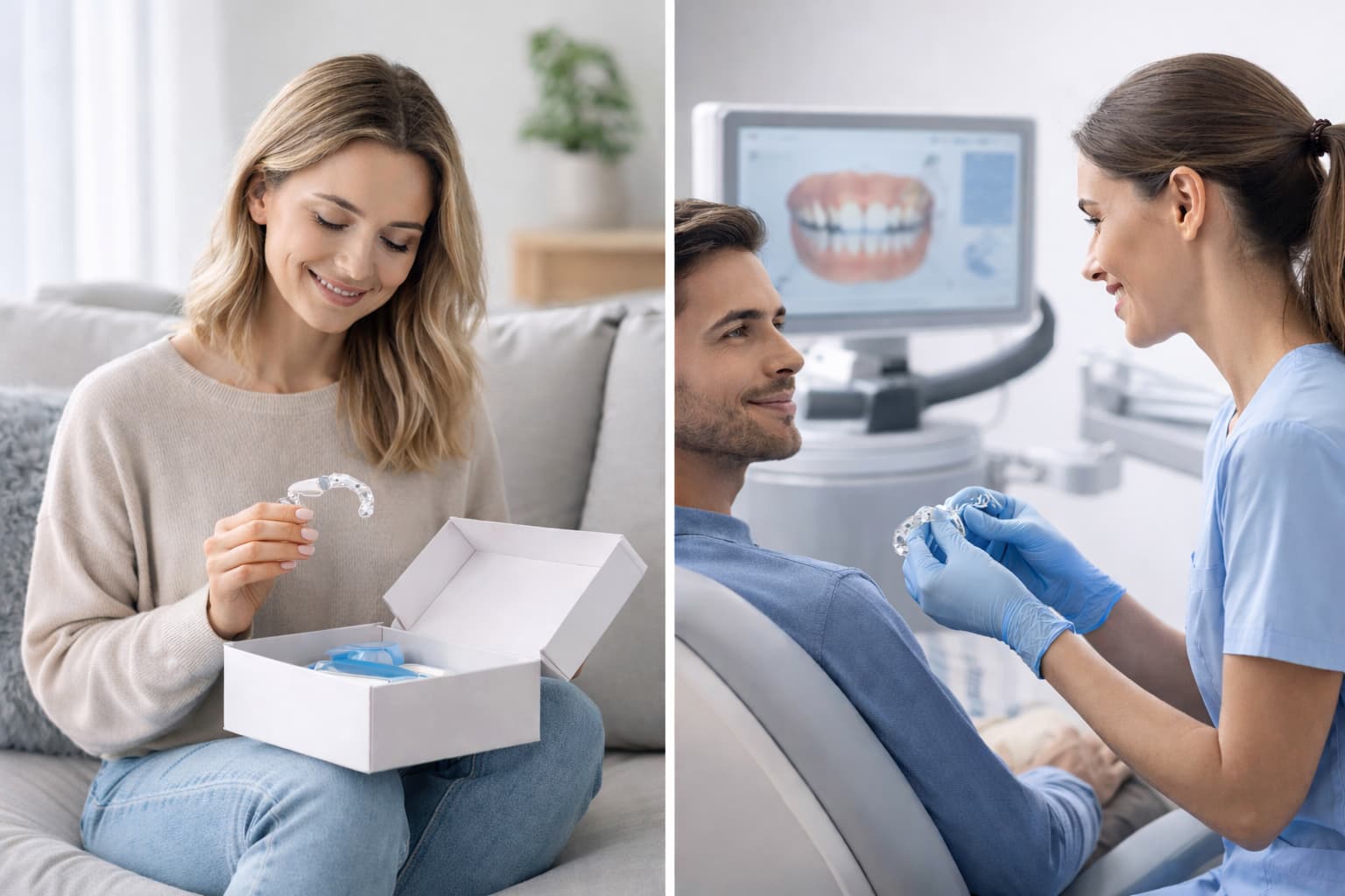 Teeth Straightening at Home vs. Clinic-Led Care: What You Must Know